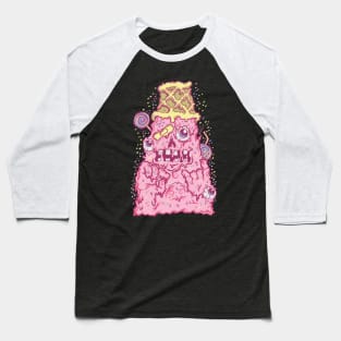 ice cream monster Baseball T-Shirt